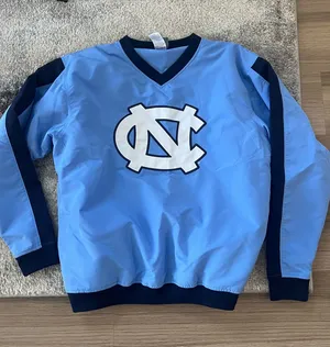 Vintage UNC long sleeve jersey Blue Size M thumbnail 1
