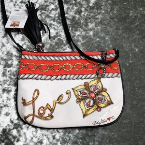 Brighton Crossbody Glitter‎ & Go Chain Purse thumbnail 2