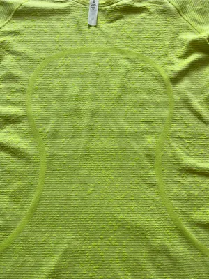lululemon athletica NWT Swiftly Tech SS 2.0 Disorted Noise Neon Lemon Sorbet-10 thumbnail 8