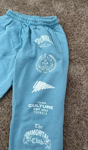 Youngla Sweatpants Blue thumbnail 2
