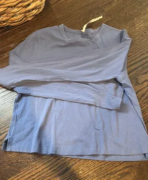 Lululemon Blue Long Sleeve Shirt thumbnail 1