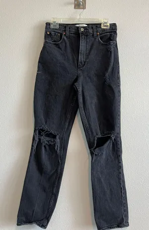 Abercrombie Black Jeans thumbnail 1