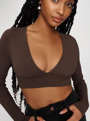 Garage Cropped Seamless Top thumbnail 1