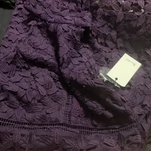 NWT Bardot Gemma lace dress purple‎ Sz 4 thumbnail 4