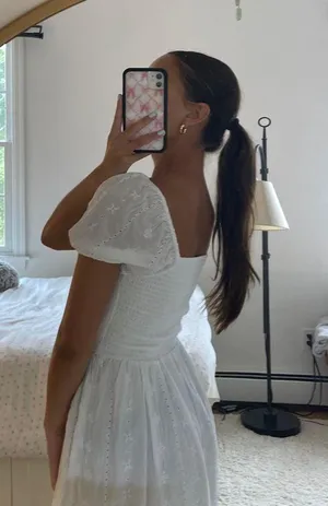 American Eagle Outfitters White Dress thumbnail 7