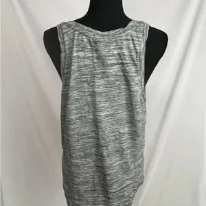 PINK Victoria's Secret Black and Gray Tank Top With gray and black sequins thumbnail 2