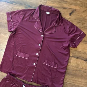 Women's Pajama Set Purple Size L thumbnail 2