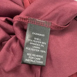 Lulus Deep Red‎ Maxi Dress Womens Medium Open Back Prom Valentines Gala Holiday thumbnail 7