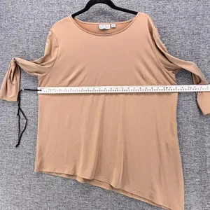 Joan Rivers‎ Tunic Top Camel XL thumbnail 14