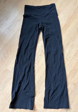 Athleta flare leggings size small black thumbnail 1