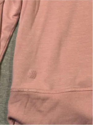 Women's All in Motion Pink Cropped Hoodie M thumbnail 5