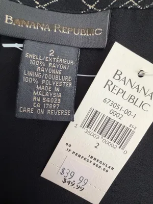 Banana Republic A-Line Plaid Mini Skirt thumbnail 7