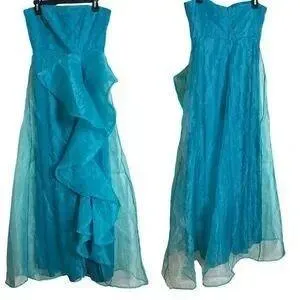 Lulus Teal Dress thumbnail 1