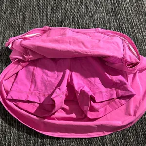 Lululemon Hotty Hot High Rise Skirt *Long Mesh Swift Sonic Pink Size 4 thumbnail 3