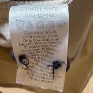Everlane The Corduroy Oversized Shirt Tan‎ Khaki Button Down XS F-BTDN-CRD-OV-ES thumbnail 7