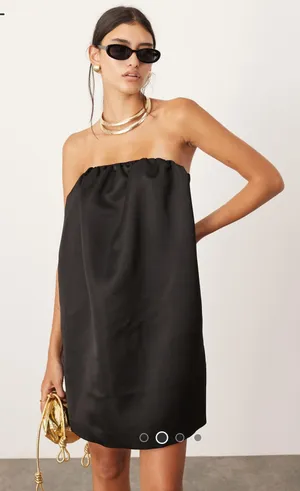 ASOS Black Mini Dress thumbnail 3