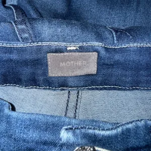 Mother High Waisted Looker Ankle Fray Women 31 Blue Good Tongue And Chic Skinny thumbnail 4