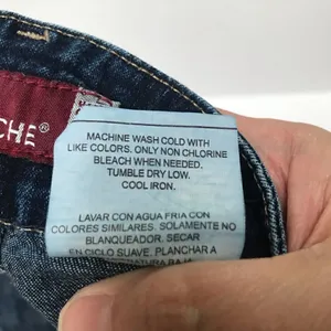 Jordache Retro dark wash vintage baggy denim jean shorts 11/12‎ thumbnail 4