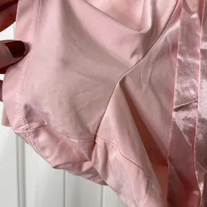 Gilligan & O’Malley women’s light pink satin drawstring soft pajama‎ shorts XXL thumbnail 3