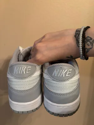 Nike Dunk Low GS 'Pure Platinum Wolf Grey' thumbnail 4