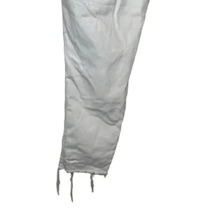 Madewell Women's Jeans‎ Ripped Skinny Cropped 9” High-Rise Denim White Size 36 thumbnail 6