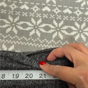 NWT Aritzia Babaton Rico Skirt Marled Gray Long Side Slits‎ Medium Minimalist thumbnail 11