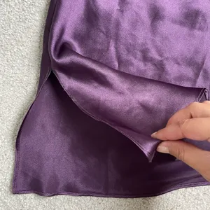 Victoria's Secret Lingerie Nightgown Dress Purple Silky 100% Polyester Size XS thumbnail 9