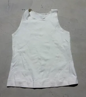 Calia White Tank Top athletic workout small thumbnail 1