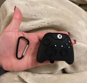 3D Xbox Control Apple AirPods Case Black thumbnail 1