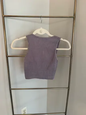 Aerie Purple Tank Top thumbnail 2