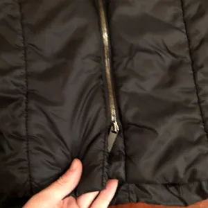 Vince Black High Neck Puffer Coat thumbnail 5