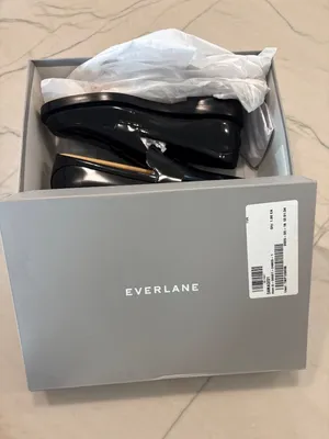 Everlane The Penny Loafer in Black Leather 7 New with box Womens Oxfords thumbnail 11