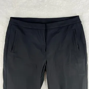 Lululemon On The Move‎ Pant Lightweight Womens 10 Black Tailored Sweat Wicking thumbnail 2