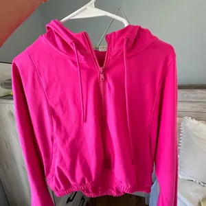 Gilly Hicks Pink Zip-Up Hoodie thumbnail 1
