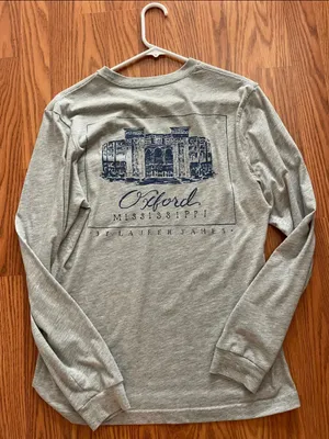 Lauren James ole miss long sleeve stadium sweet tee thumbnail 3
