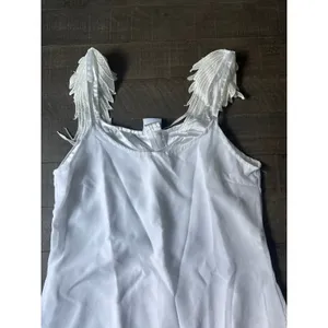 Modern Hero‎ Women's White Hot Angel Costume Dress Only Size Medium thumbnail 6