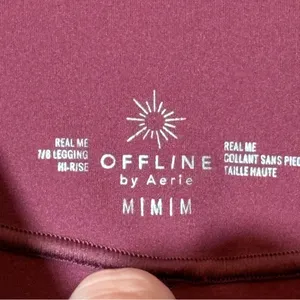 Offline by Aerie. 7/8 high rise Real Me Sz Medium. thumbnail 7