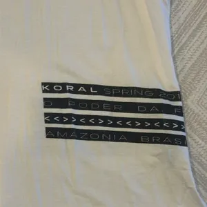 Koral Women’s Off White Angled Tank Top - Size L thumbnail 2