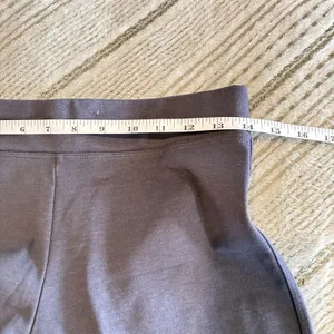American Giant Pants Womens Size 4 Gray Ponte Kick Flare Stretch Pull On Casual thumbnail 7