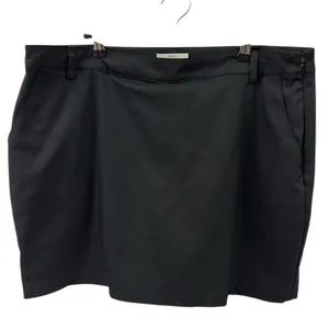 Aur Golf Black Skirt Shorts 4 Pocket Skort Zip Side Above the Knee Womens 10 thumbnail 8