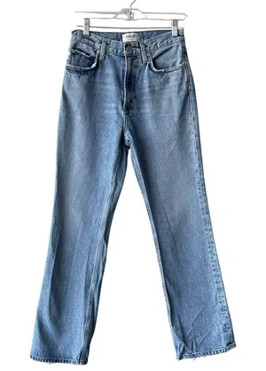 AGOLDE High Rise Vintage Distressed Boot Cut Jeans A9086-1206 Size 25 thumbnail 1