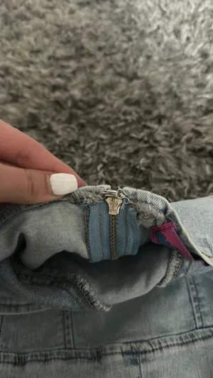 Edikted Fluffy Denim Romper thumbnail 5