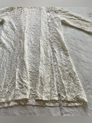Eve & Maddie Oversized Lace Cardigan size S thumbnail 2