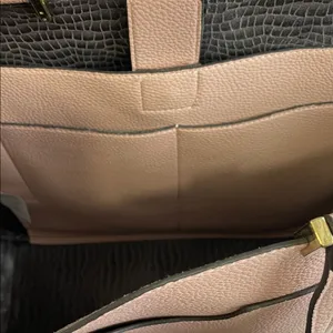 Steve Madden Pink Leather Tote Bag thumbnail 4
