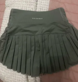 Gold Hinge Skirt green thumbnail 1