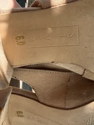 Steven by Steve Madden Beige Pointed Toe Slingback Flats Size 6 GUC thumbnail 5