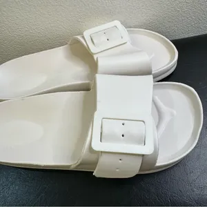 New. Adjustable white shoes Platform Slippers For Women - Ultimate Comfort thumbnail 5
