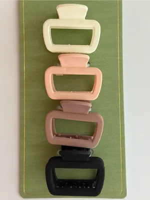 Neutral nwt Hair Claw Clips thumbnail 2