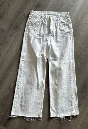 Primark White Jeans High-Waisted thumbnail 1