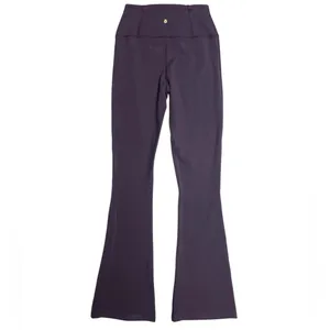 NWOT Spiritual Gangster Dark Purple Flare Leggings Pants Size Small thumbnail 4
